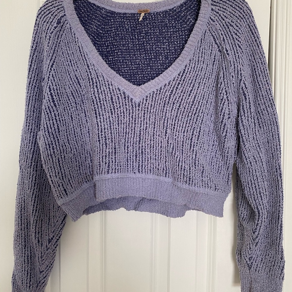 COPY - FREE PEOPLE cropped sweater